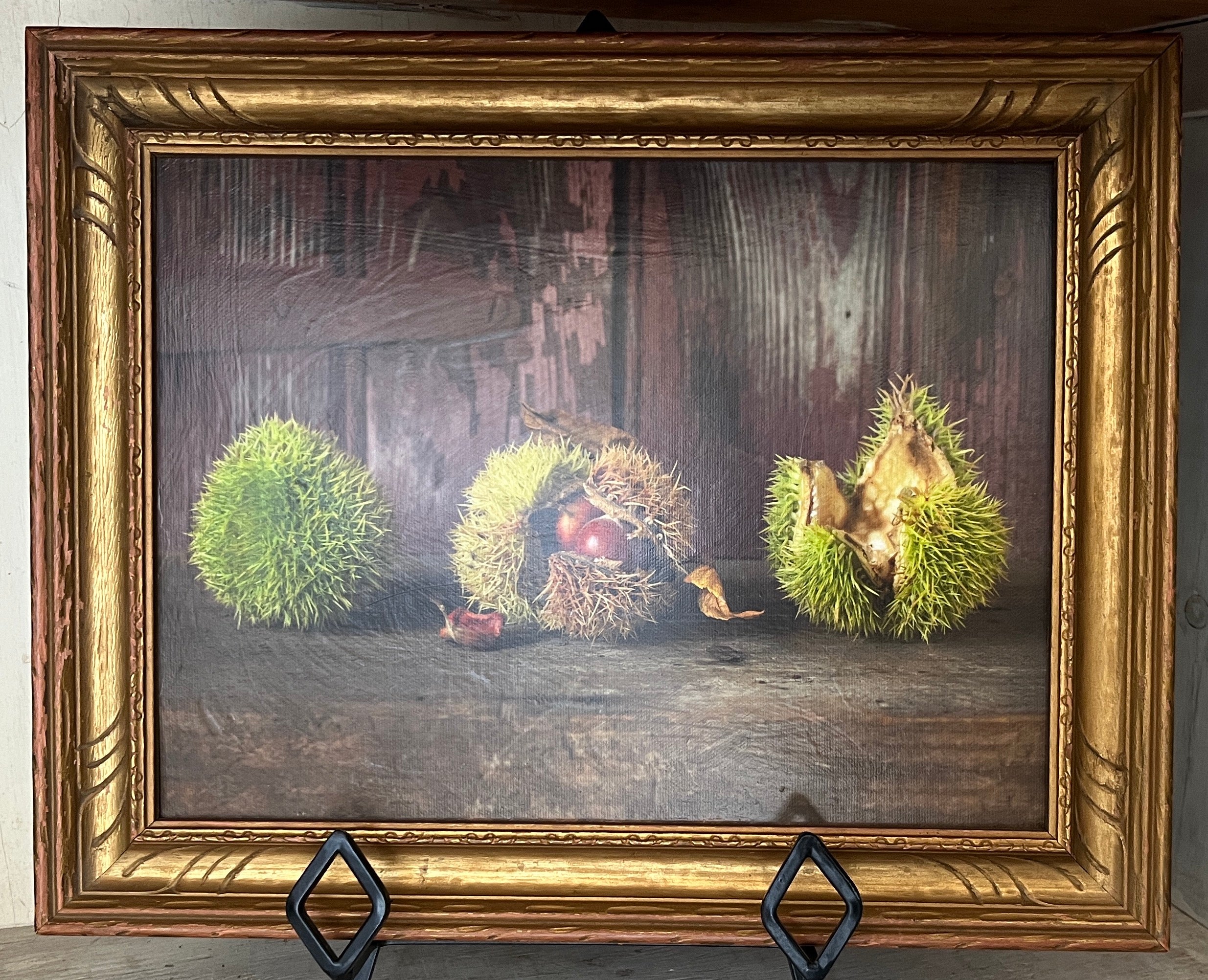 Chestnut Pods by Sarah Blodgett