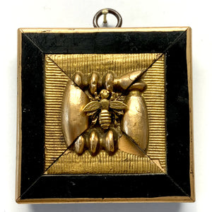 Modern Lacquered Frame with Napoleonic Bee. Hudson valley NY 12567. Love Google