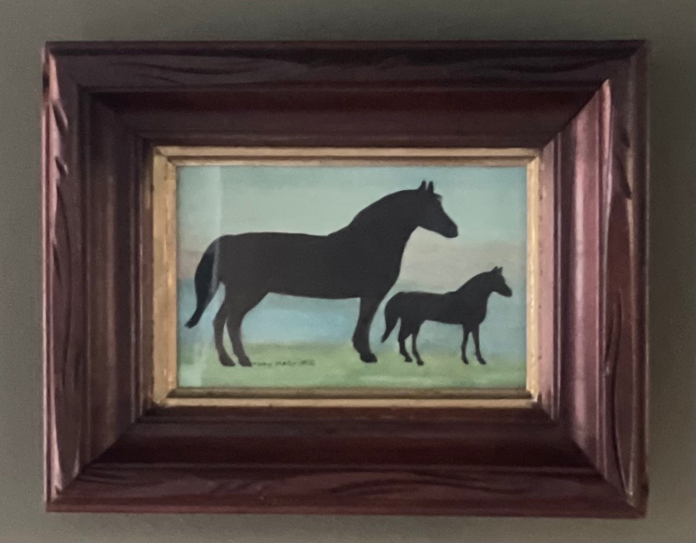 Horse and Foal Giclée Print by Mary Maguire
