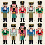 Load image into Gallery viewer, Nutcrackers Cocktail Napkins. Pine Plains 12567. Hudson Valley NY. Small Business
