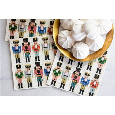 Nutcrackers Cocktail Napkins. Pine Plains 12567. Hudson Valley NY. Small Business
