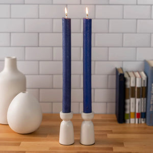 Indigo Dinner Candle by Lucid