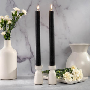Black Dinner Candle by Lucid