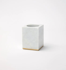 Pietra Marble Toothbrush Holder By Sferra