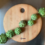 Load image into Gallery viewer, Cherry Wood Serving Board-Circle by Phil Gautreau
