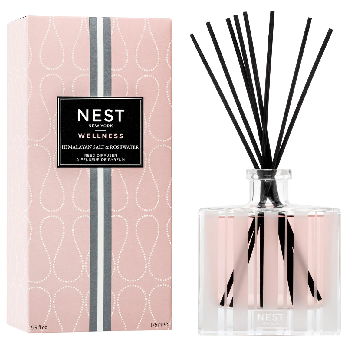 Nest NY Candle: Himalayan Salt & Rosewater Reed Diffuser