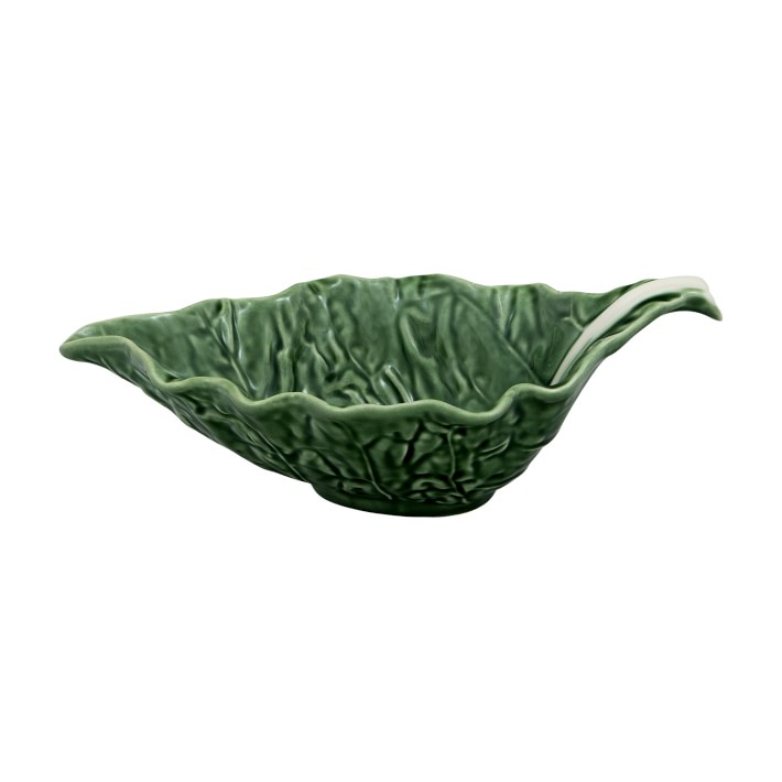 Cabbage Sauceboat by Bordallo Pinheiro