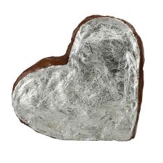 Silver Heart (5 inch) by Barbara Biel