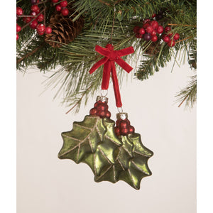 Bethany Lowe: Holly Dangle Ornament