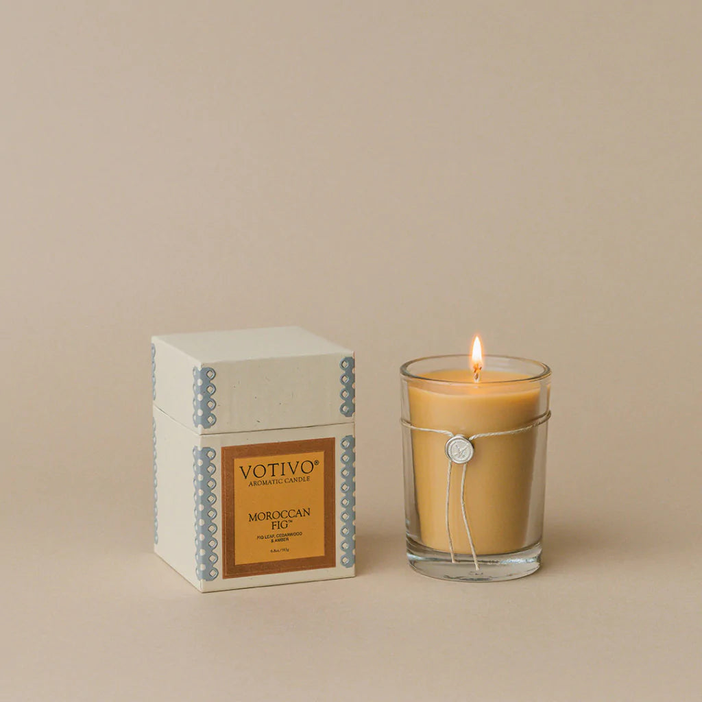 Votivo Aromatic Candle: Moroccan Fig