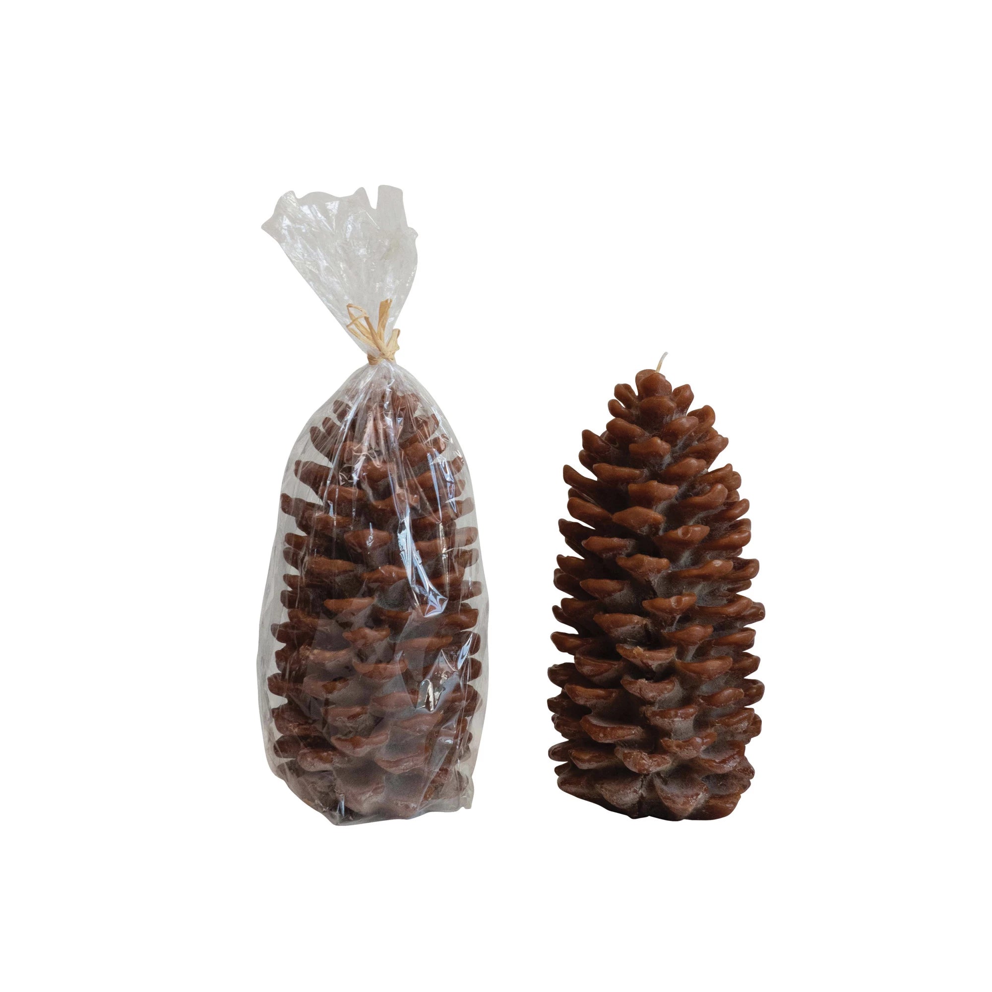 Pinecone Shaped Candle